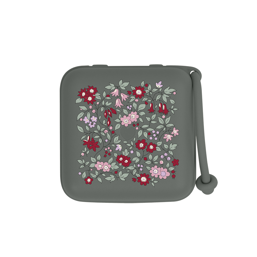 BIBS x LIBERTY Pacifier Box - Chamomile Lawn Pine