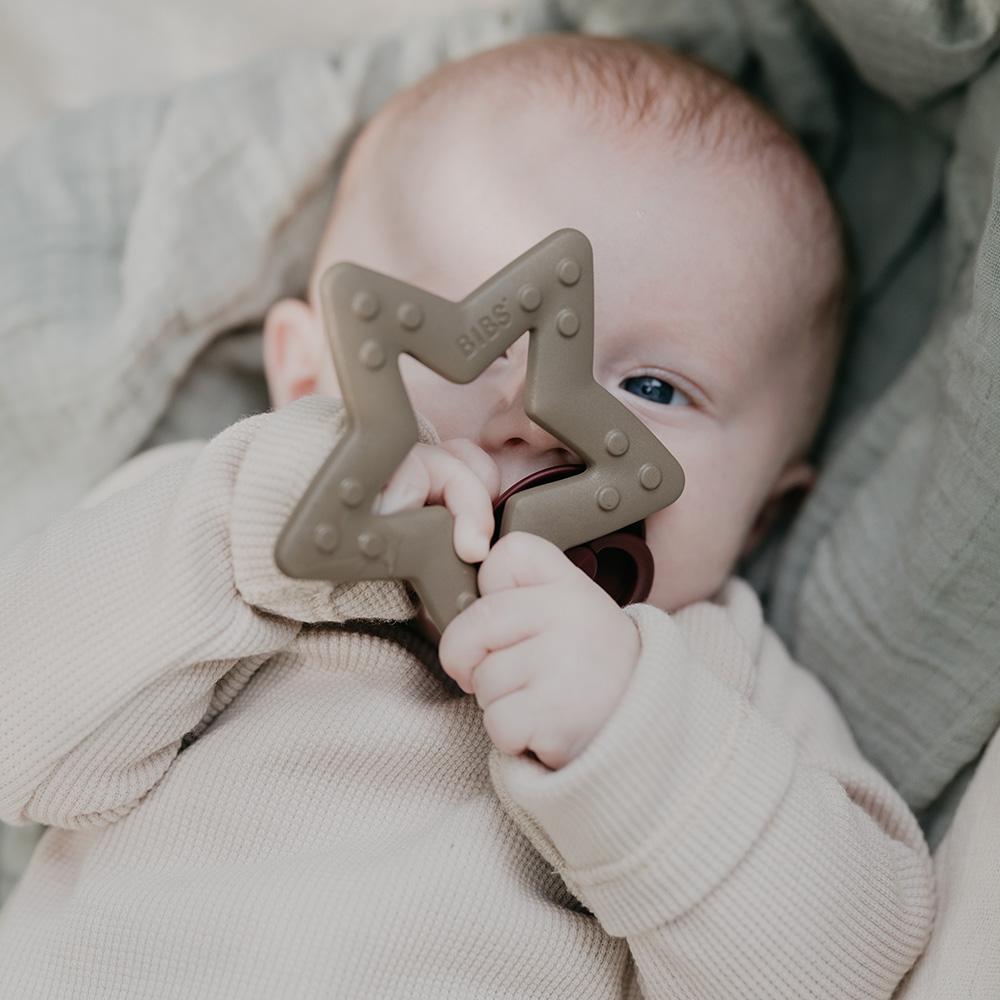 BIBS Baby Bitie Star Blush