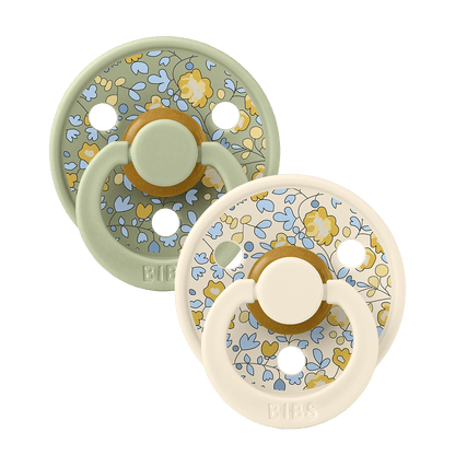 BIBS X LIBERTY Colour 2 Pack Bundle - Sage Bouquet - BIBS