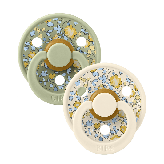 BIBS X LIBERTY Colour 2 Pack Bundle - Sage Bouquet - BIBS