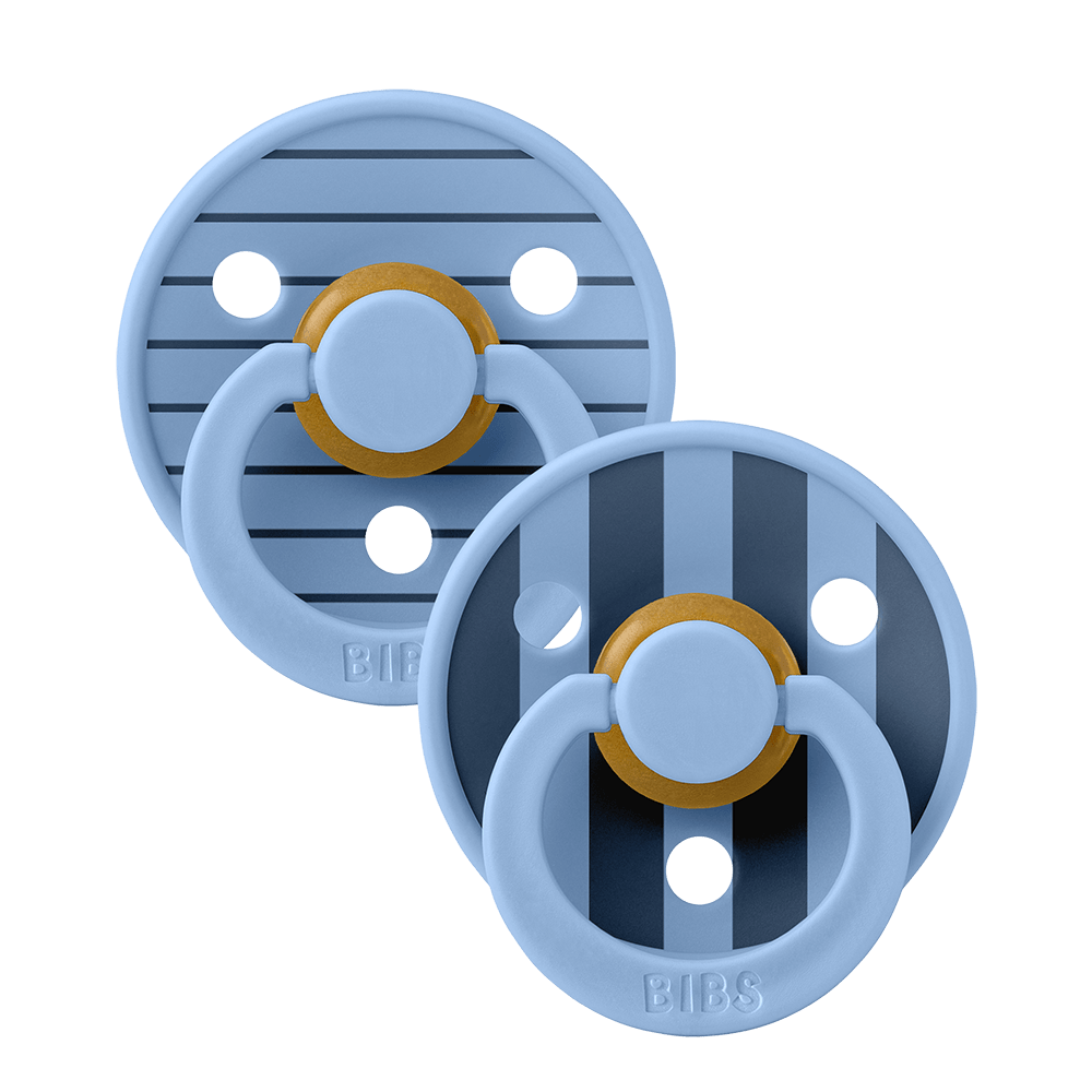 STUDIO Colour 2 Pack Pin - Sky Blue Mix - BIBS