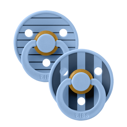 STUDIO Colour 2 Pack Pin - Sky Blue Mix - BIBS