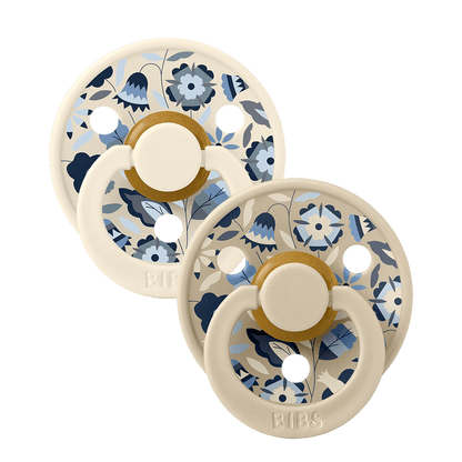 BIBS x LIBERTY Colour 2 Pack Bobo - Ivory Mix - BIBS