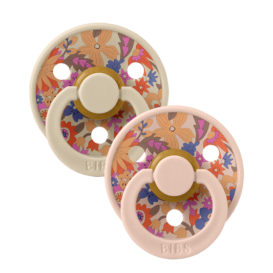 BIBS x LIBERTY Colour 2 Pack June Blossom - Blush Mix - BIBS