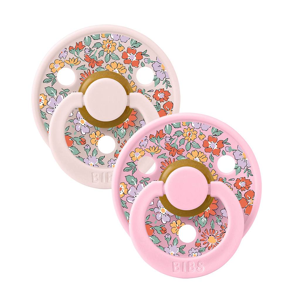BIBS x LIBERTY Colour 2 Pack Oscar Meadow - Petal Mix - BIBS