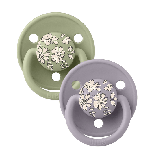 BIBS X LIBERTY De Lux 2 Pack Bundle - Colorful Blossoms - BIBS