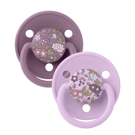 BIBS X LIBERTY De Lux 2 Pack Bundle - Colorful Blossoms - BIBS