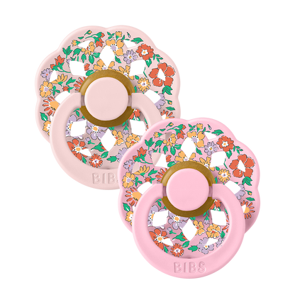 BIBS x LIBERTY Boheme 2 Pack Oscar Meadow - Blossom Mix - BIBS