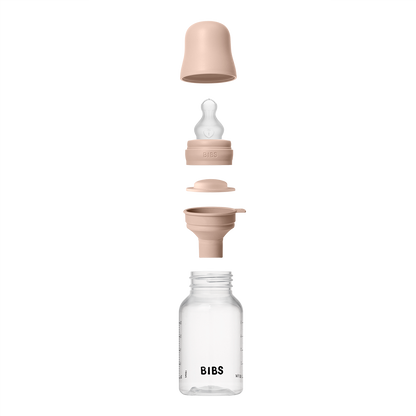 Baby BPA-Free PP Bottle Set 150ml Silicone - Blush