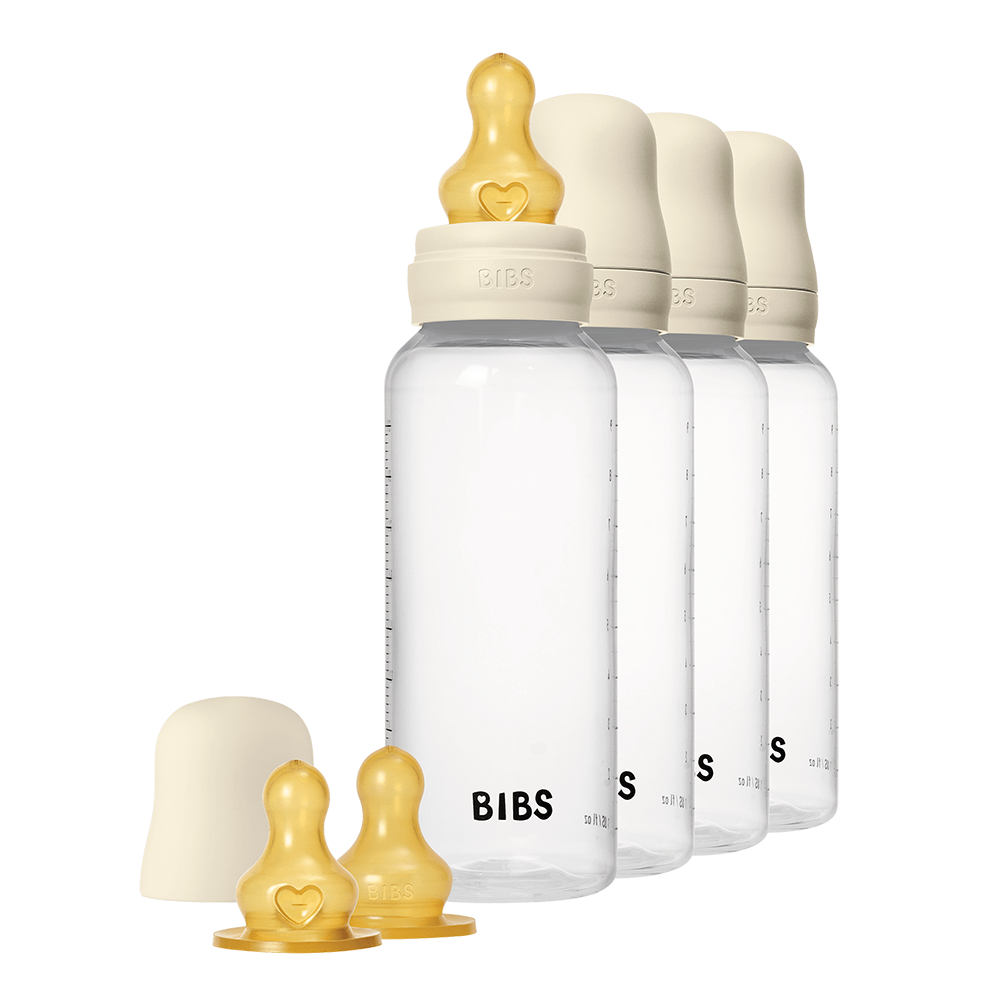 Baby BPA-Free PP Bottle 270 ml 4 Pack Latex -  Ivory