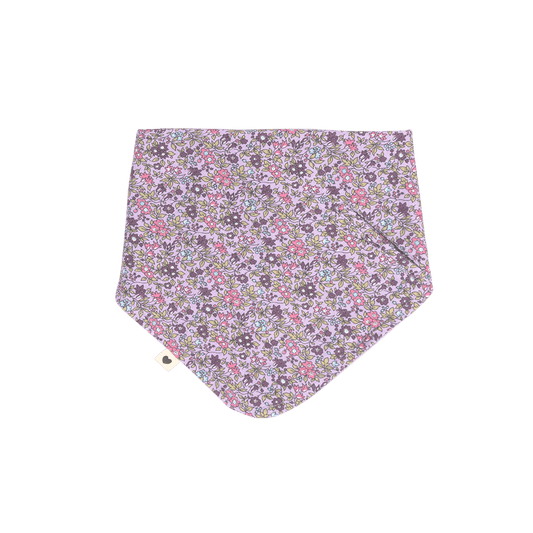 BIBS x LIBERTY Bib & Clip Set Chamomile Lawn - Violet Sky - BIBS