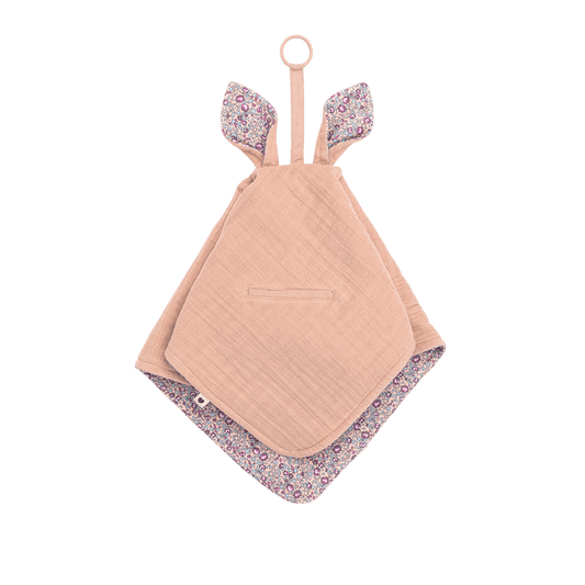BIBS x LIBERTY Cuddle Cloth Kangaroo Eloise - Blush - BIBS