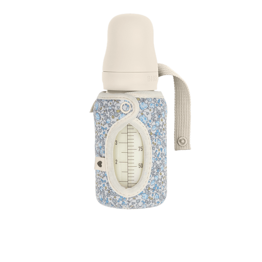 BIBS x LIBERTY Baby Bottle Sleeve Small Eloise - Ivory - BIBS