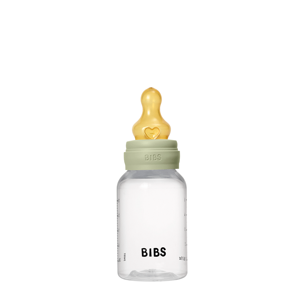 Baby Bottle Complete Set 150ml Latex - Sage