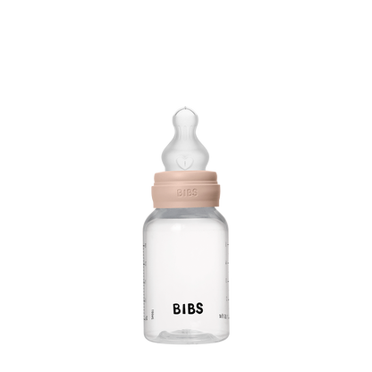 Baby BPA-Free PP Bottle Set 150ml Silicone - Blush