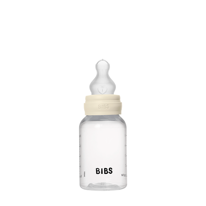 Baby Bottle Complete Set 150ml Silicone - Ivory