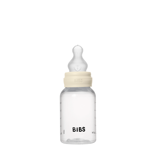 Baby Bottle Complete Set 150ml Silicone - Ivory