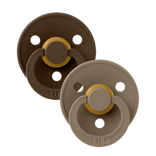 BIBS Colour 2 PACK Mocha/Dark Oak [product_typ] - BIBS EU