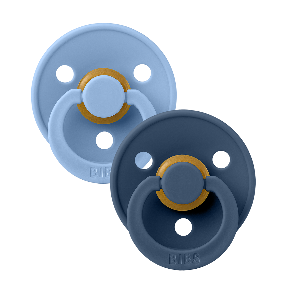 BIBS Colour 2 PACK Sky Blue/Steel Blue [product_typ] - BIBS EU