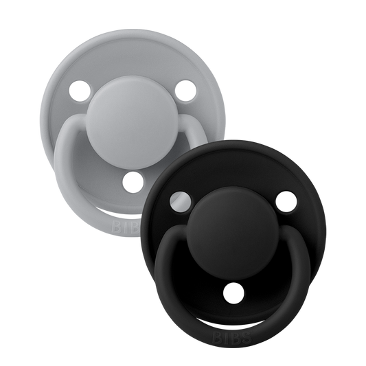 BIBS De Lux 2 PACK Cloud/Black [product_typ] - BIBS EU