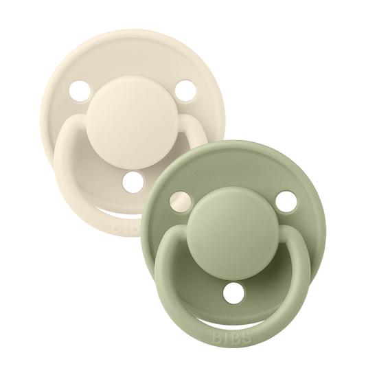 BIBS De Lux 2 PACK Ivory/Sage [product_typ] - BIBS EU