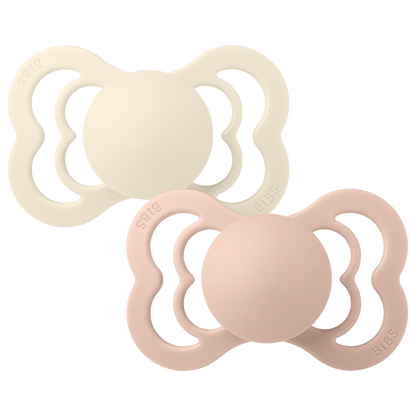 BIBS Supreme 2 PACK Ivory/Blush [product_typ] - BIBS EU