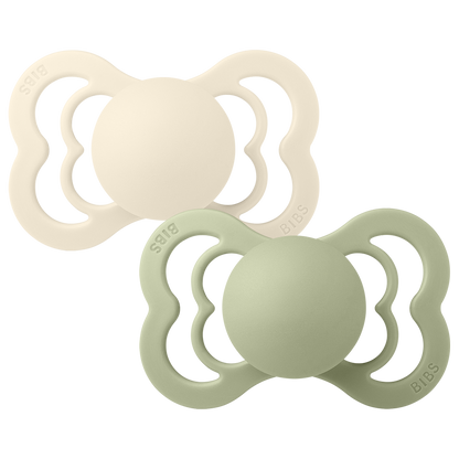 BIBS Supreme 2 PACK Ivory/Sage [product_typ] - BIBS EU