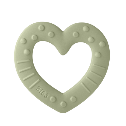 BIBS Baby Bitie Heart Sage