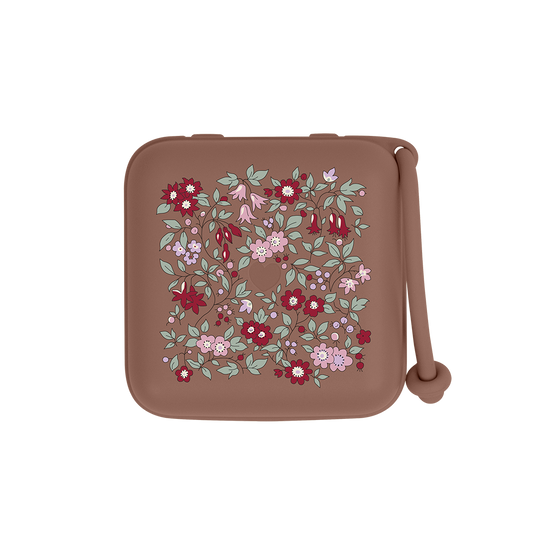 BIBS x LIBERTY Pacifier Box - Chamomile Lawn Woodchuck