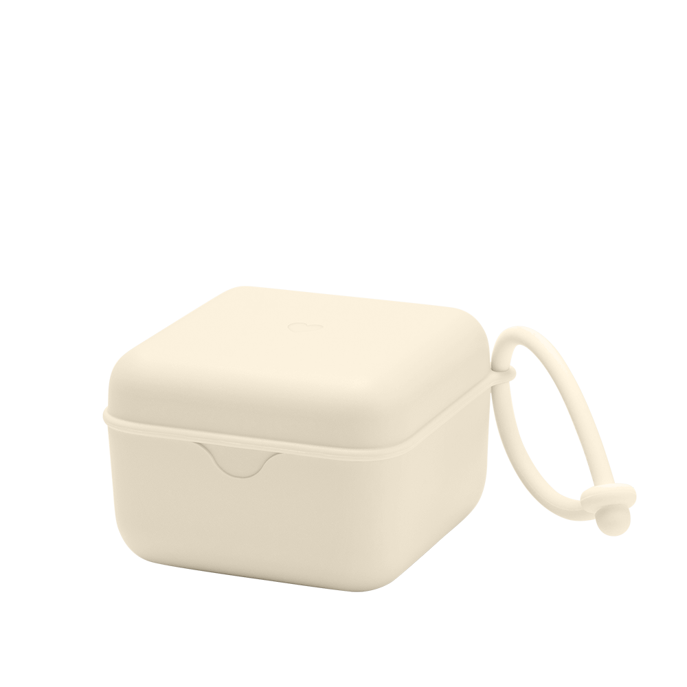 BIBS Pacifier Box Ivory