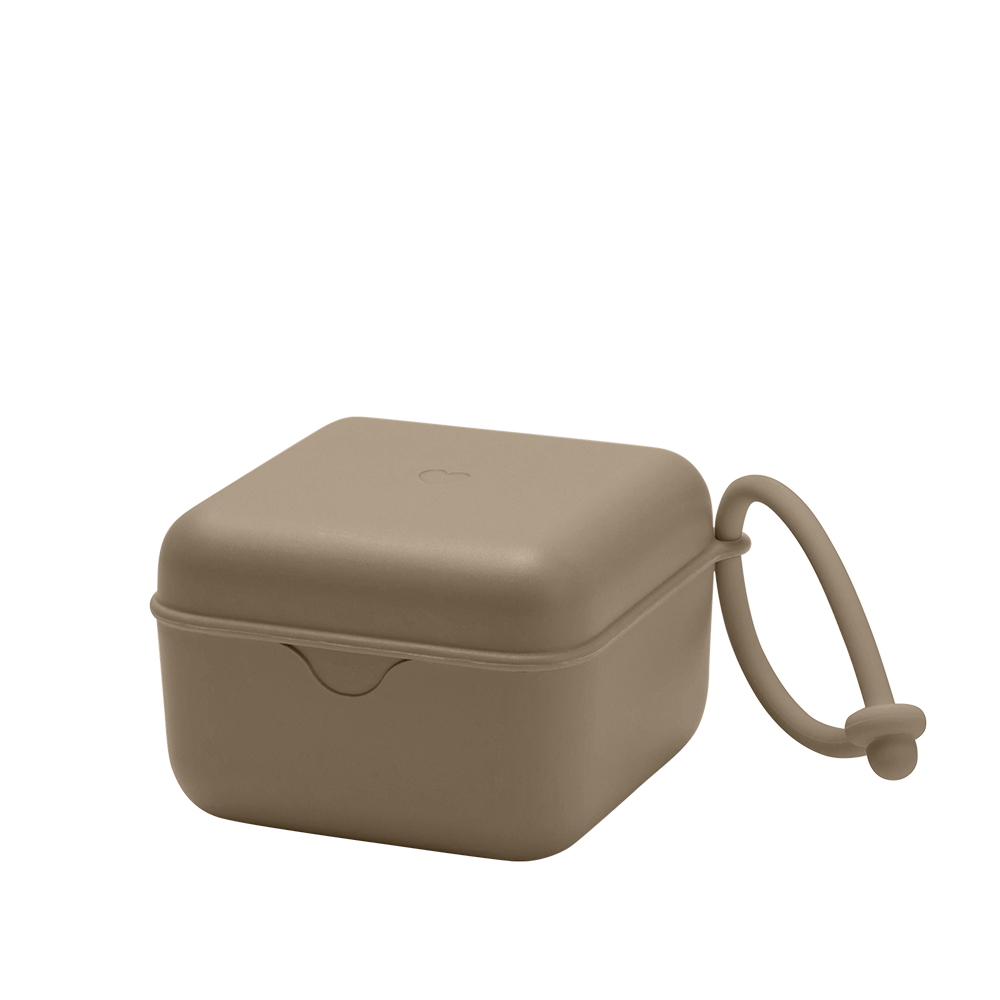 BIBS Pacifier Box Dark Oak