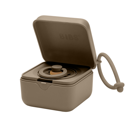 BIBS Pacifier Box Dark Oak