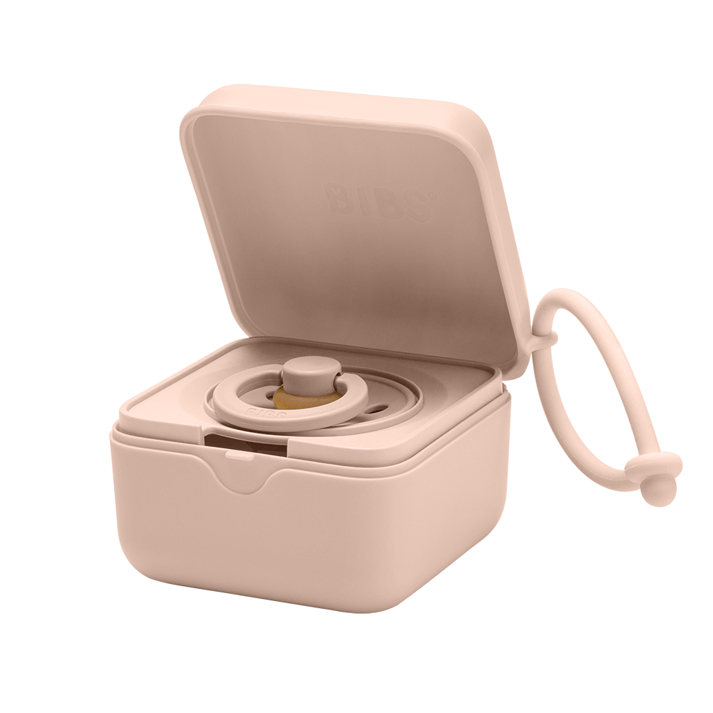 BIBS Pacifier Box Blush