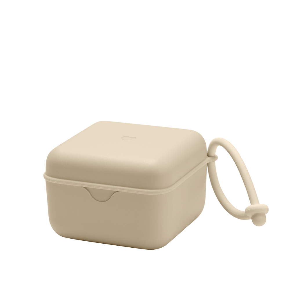 BIBS Pacifier Box Vanilla