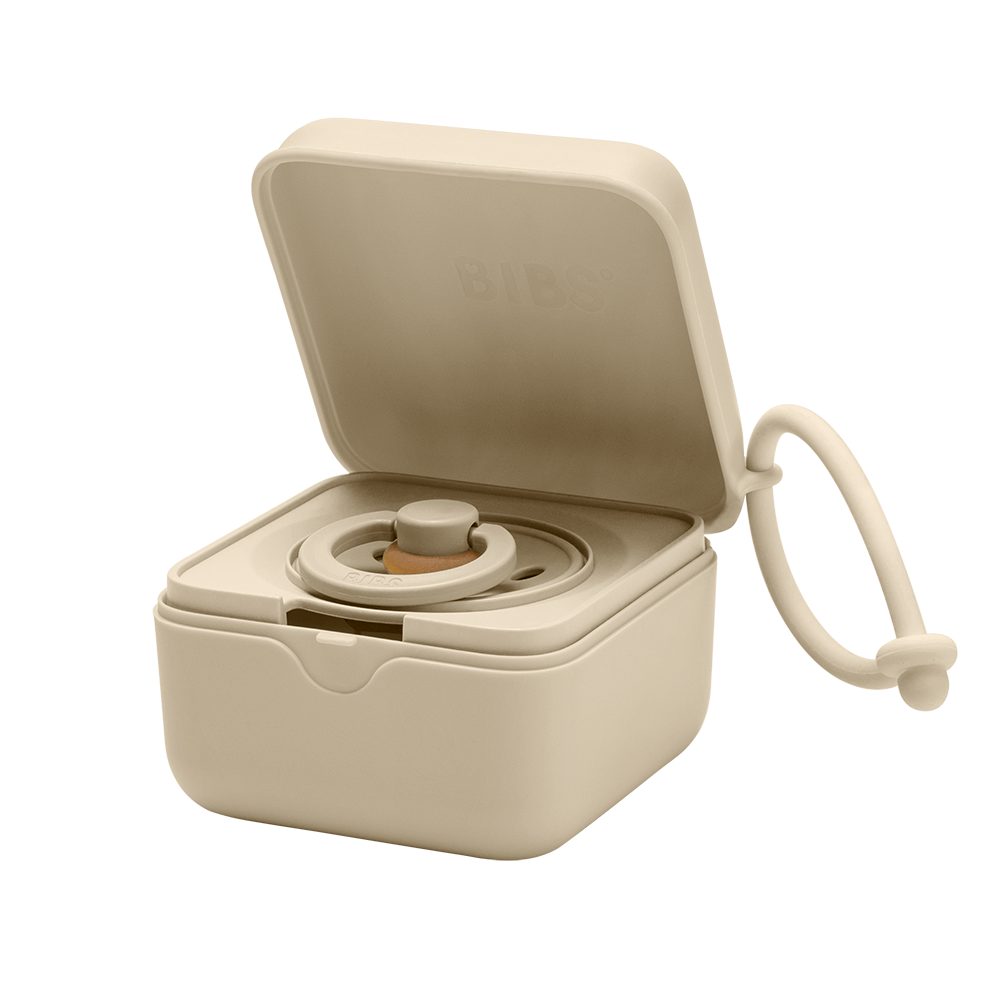 BIBS Pacifier Box Vanilla