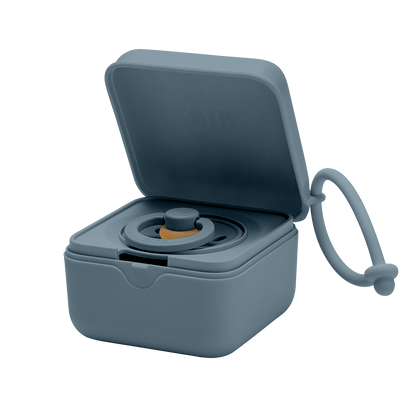 BIBS Pacifier Box Petrol