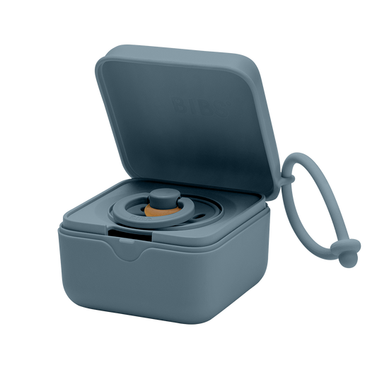 BIBS Pacifier Box Petrol