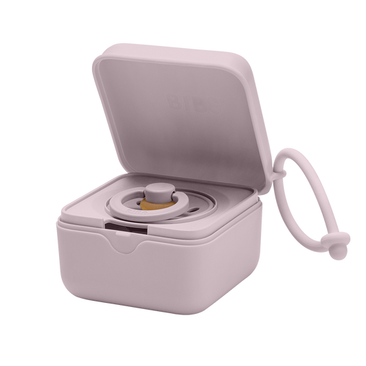 BIBS Pacifier Box Dusky Lilac