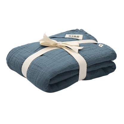 BIBS Muslin Swaddle Petrol