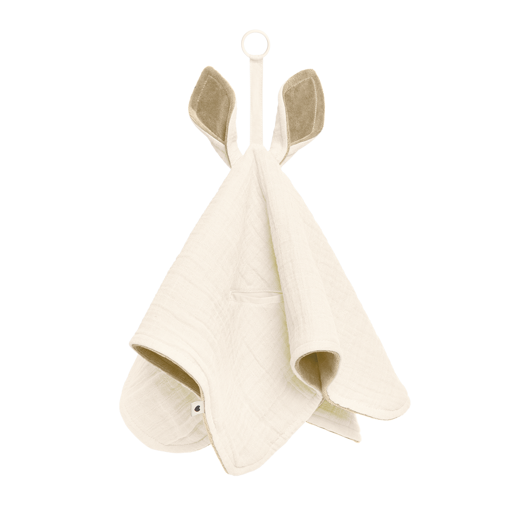 BIBS Cuddle Cloth Kangaroo Ivory