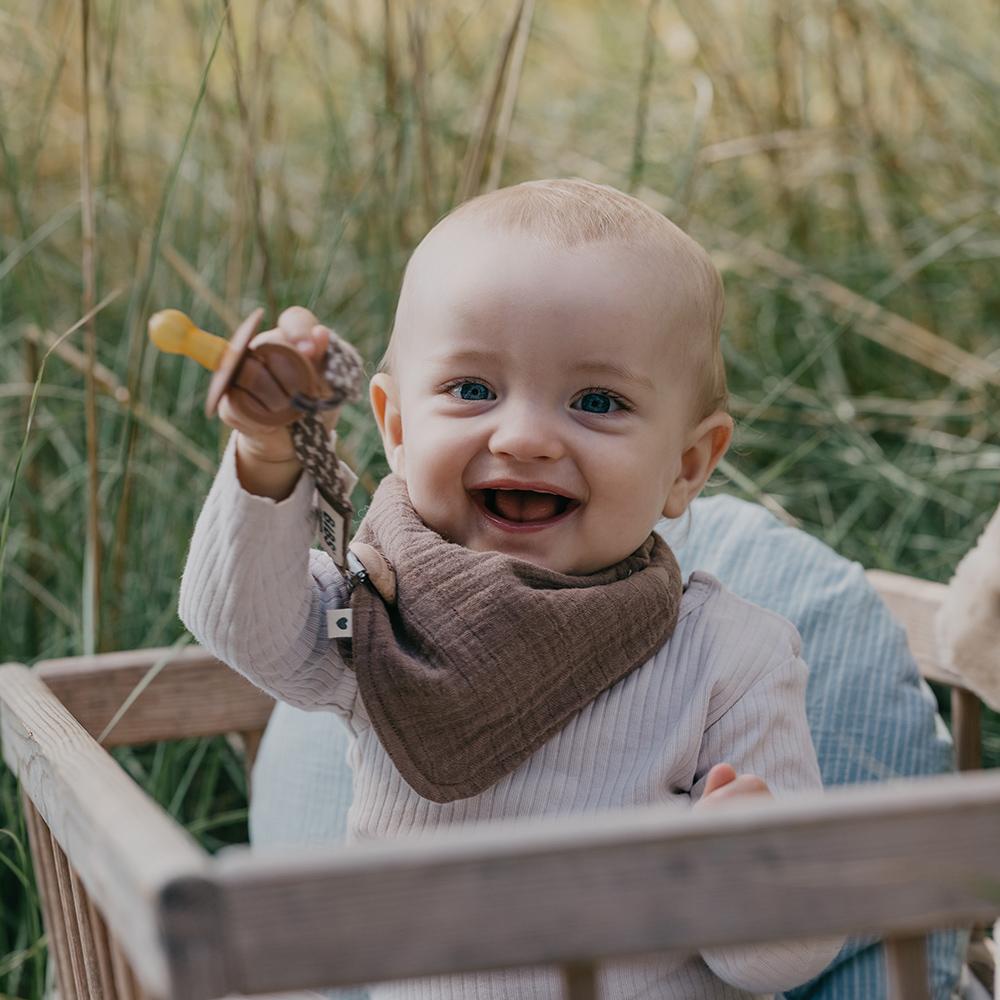 BIBS Bandana Bib Dark Oak