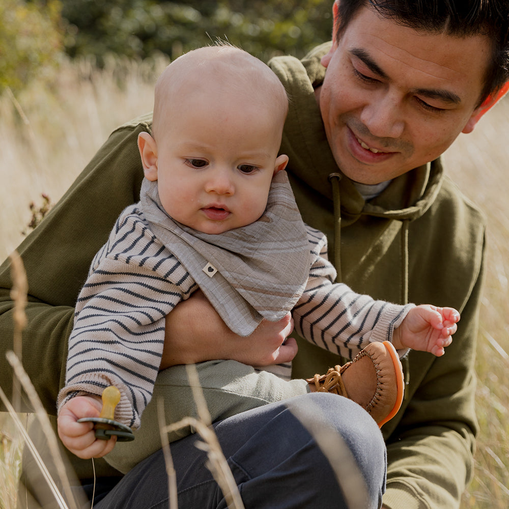 Tie Dye Camo Bandana Bib Sand