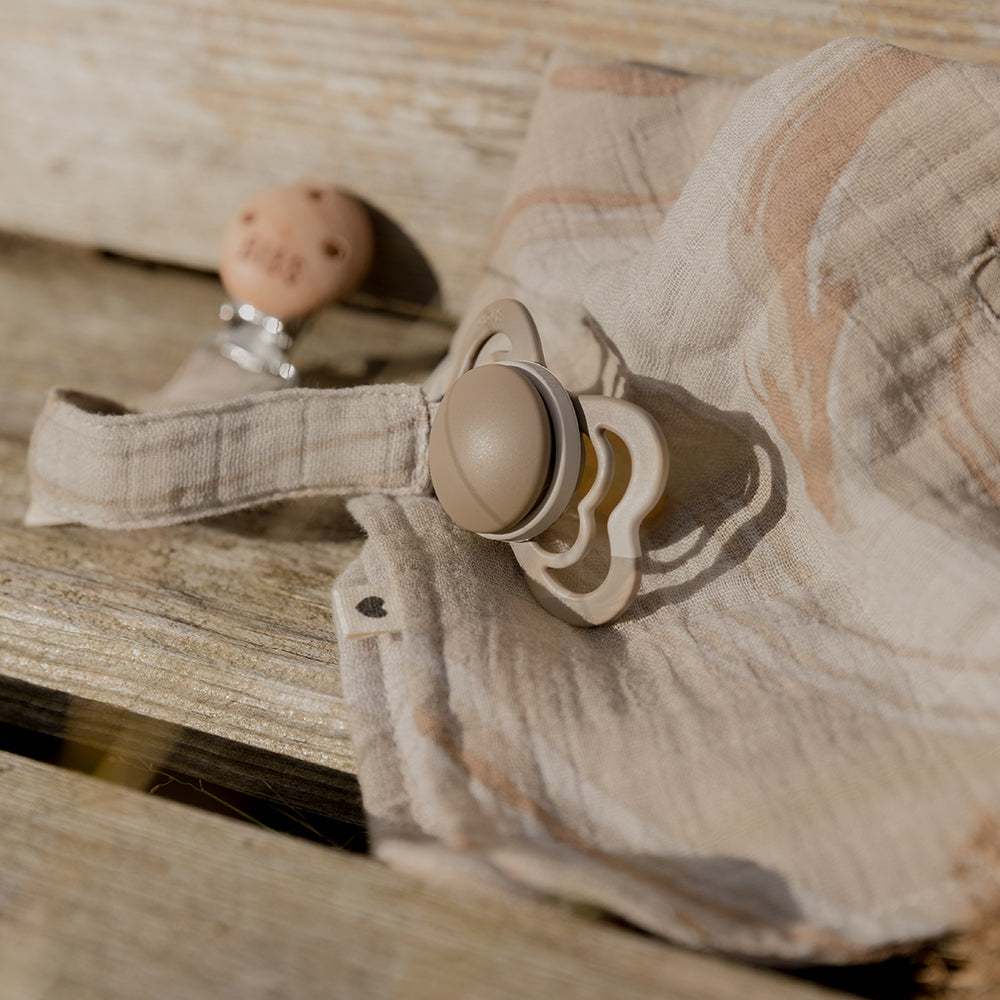 Tie Dye Camo Bandana Bib Sand