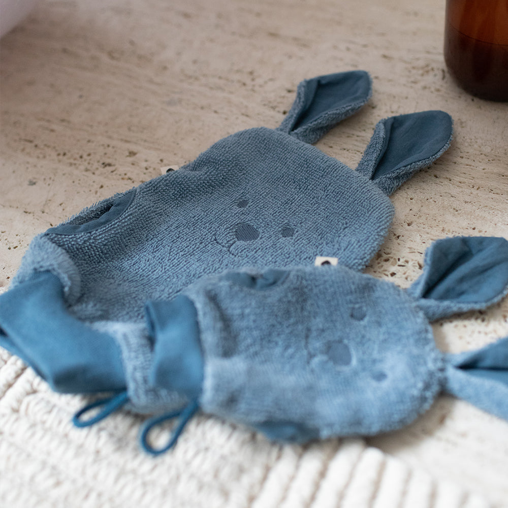 Kangaroo Bath Mitts Petrol