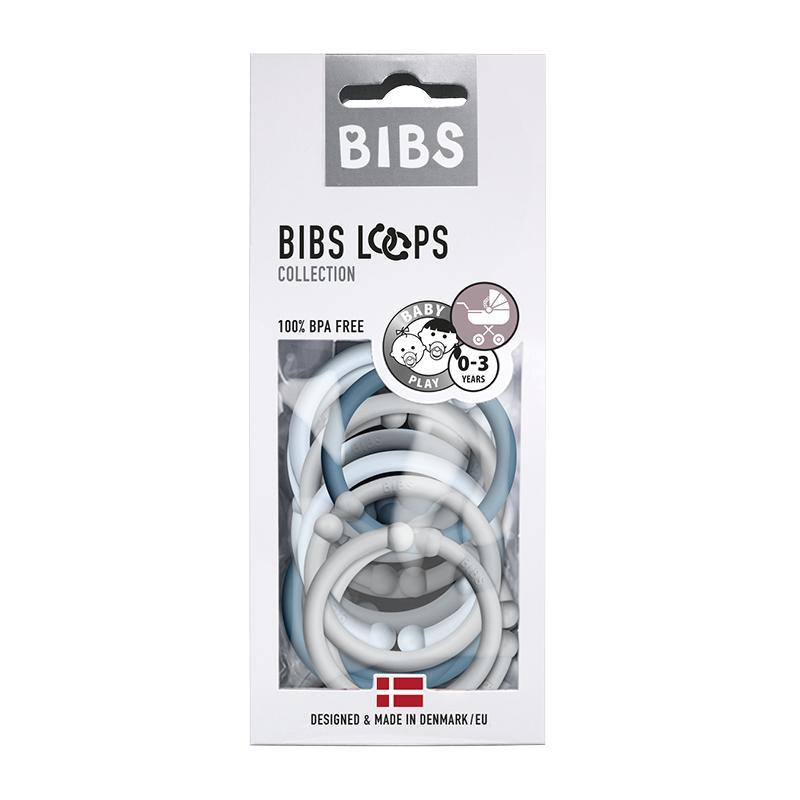 BIBS Loops 12 Pack Cloud/Baby Blue/Petrol [product_typ] - BIBS