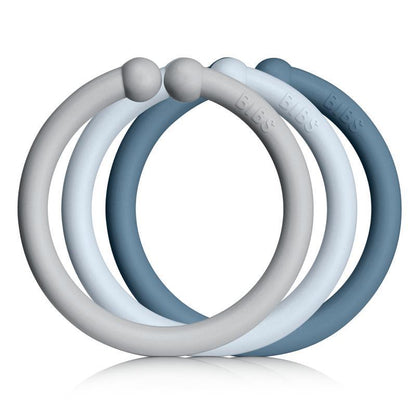 BIBS Loops 12 Pack Cloud/Baby Blue/Petrol [product_typ] - BIBS