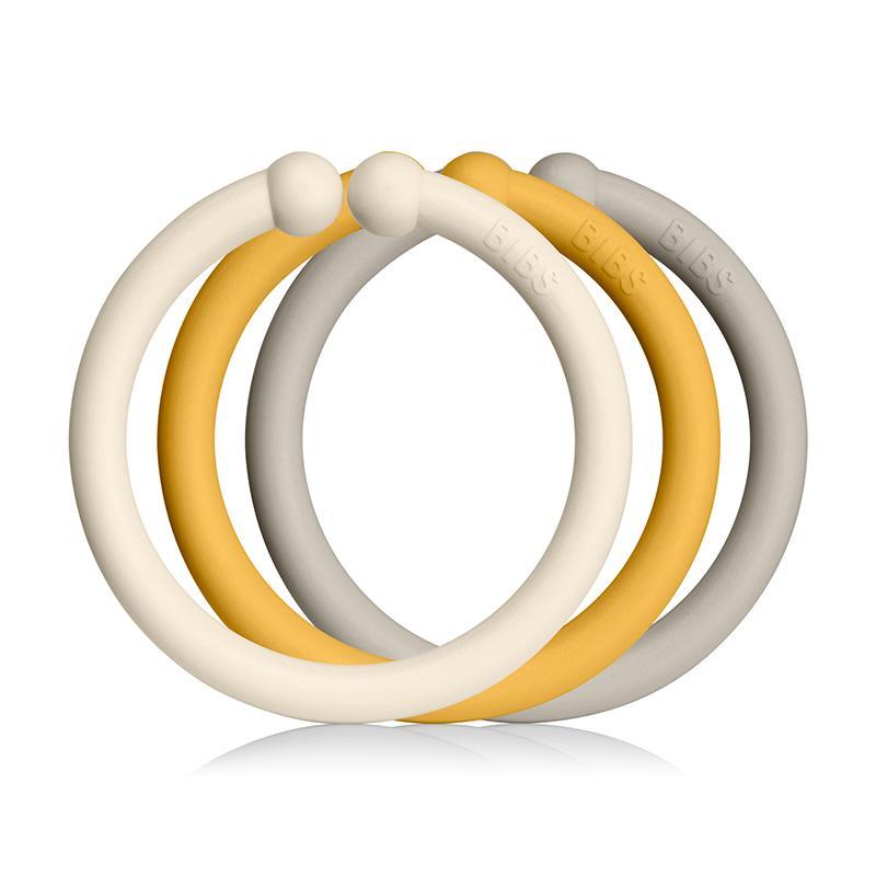 BIBS Loops 12 Pack Ivory/Honey Bee/Sand