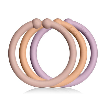BIBS Loops 12 Pack Blush/Peach/Dusky Lilac