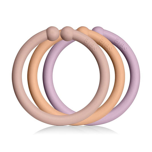 BIBS Loops 12 Pack Blush/Peach/Dusky Lilac